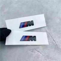 2PCS For BMW M-label car sticker fender side label M badge trunk tail label modified sticker1 3 5 7 series X3X5X6X7 sports 4.5x1.5cm
