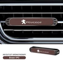 Automobilio salono oro išleidimo angos kvepalų difuzorius oro gaiviklis Peugeot 408 4008 3008 Rifter 5008 2008 208 RCZ 207 Automobilio priedai ruda