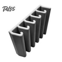 Universal Lid Rack for Round And Square Lids 5-Slot Cabinet Organizer, Space Saving Vertical Hanging Storage Rack, 3D Compact Holder Kitchen