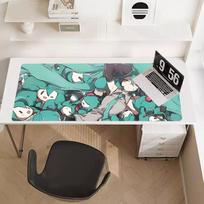 Hatsune Miku Plush Pile Extended Gaming Mouse Pad Anime Aesthetic Desk Mat NonSlip Gamer Mouse Pad Size For Keyboards Mat 30x80x0.2cm