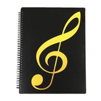 Flexible Piano Music Score Folder 40 Pages A4 Sheet Music Folder  Note Folder