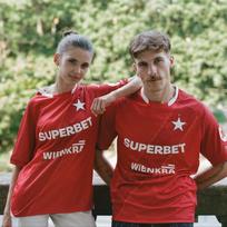 26-27 New Prague Slavia Football Jersey 3D Printed Quick Drying Men's Short Sleeved T-shirt Family Matching 6XL