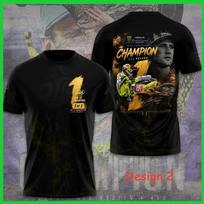 SALE OFF - Ken Roczen 450SX 2026 Champion Graphic T Shirt XXXL gray