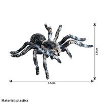Realistic Spider Insect Tricky Prank Joke Toys Halloween Props Home Decor Festival Horror Artificial Spider Halloween Decoration