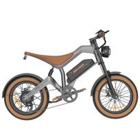 DYU M20 Suaugusiųjų Elektrinis Dviratis 1500W Variklis Vyriškas E-Kalnų E-dviratis 48V18.2AH Baterija Visureigis E-dviratis 20 colių Storos Padangos Vyriškas Elektrinis Dviratis