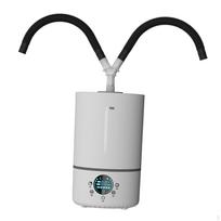 Reptile Humidifier 4 L Water Tank Mute Pet for Frog Ferns Single Tube Double Tubes white