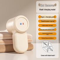 Smart 6-Blade Digital Lint Remover Shaver & Roller orange