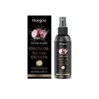 Hoegoa Onion Oil Hair Care Essential Oil Spray Mild Hydrating Follicle Brightening Moisturizing Smooth Shiny Hair Spray 100ml black