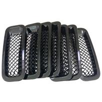 7PCS Front Grill Cover Mesh Grille Insert Kit for 2011-2016 Jeep Patriot