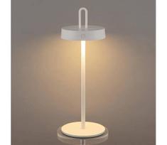 LED reguliuojama lauko įkraunama jutiklinė stalinė lempa SHINE LED/1,5W/3,7V 3000 mAh IP44 balta