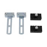 Stumdomų vartų magnetinis ribinis jungiklis Magnetinis vartų atidarytuvas Magnetinis vartų saugumo atnaujinimas 2PCS gray
