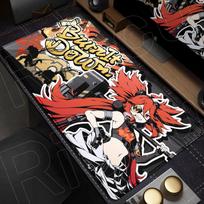 Anime Mousepad Gaming Zenless Zone Zero Rubber Mausepad XXL Computer Gamer Non-slip Mice Mat Jane Doe Keyboardpad PC Accessories 30cmx60cm(11.8x23.6inch)