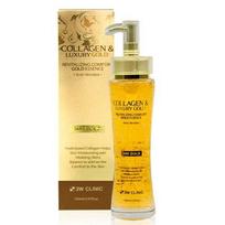 3W Clinic Collagen & Luxury Gold Revitalizing Comfort Gold Essence, 150 ml, 1 bottle beige