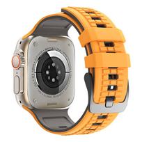 Silicone Strap for Apple watch Ultra 3 2 Series 11 10 9 8 SE 7 6 5 4 3 Bracelet Correa iWatch band 49mm 45mm 44mm 46mm Wristband 44mm-45mm-46mm-49mm black