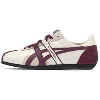 Onitsuka Tiger RUNSPARK 2.0 Casual Shoes Unisex Low Top Beige/Burgundy 39 white