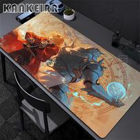 Mouse Pad Fullmetal Alchemist Mousepad Gaming Gamers Large Desk Mat Keyboard Anime Gamer Complete Kawaii Pc Accessories Carpet 30x60cm