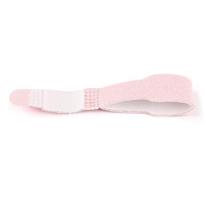 Reusable Velcro Adjustable Castor Oil Toe Separator Strap One Size rožinė