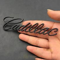 3D Metal Car Emblem Fender Side Rear Trunk Badge ALMEF5 Sticker for Cadillac Escalade DTS SRX XT5 XTS ATS BLS CT4 CT5 CT6 CTS SLR SLS
