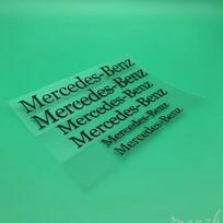 Skirta Mercedes Benz Amg W204 W205 W213 X253 A B C E S CLA GLB GLC GLE GLS 6 vnt. Automobilio lipdukas Atsparus aukštai temperatūrai Stabdžių lipdukas 6U 6pc