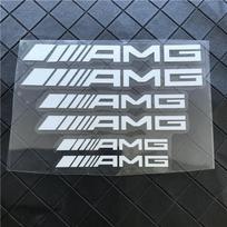 Skirta Mercedes Benz Amg W204 W205 W213 X253 A B C E S CLA GLB GLC GLE GLS 6 vnt. Automobilio lipdukas Atsparus aukštai temperatūrai Stabdžių lipdukas 6U 6pc