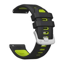 20mm Silicone Watch Strap For Garmin Forerunner 170 70 570(42mm) 645 245 165 158 55 Vivoactive 5, Soft Replacement Wrist Band 20mm universal black