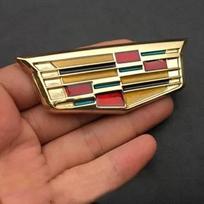 Metal Car Sticker Front Rear Side Emblem Badge for Cadillac Logo Escalade WEFDG5 CTS ATS SRX XTS XT5 STS CT5 CT6 BLS XLR Accessories