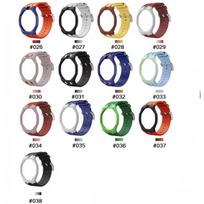 Advanced DIY For AP X Swatch Royal POP Set Pocket Watch Strap Bioceramic Protective Case Bezel Two-Tone Color Blocking Band Strap For Royal Pop&Customized DIY gray