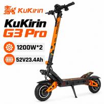 Hot Sell KuKirin G3 Pro Electric Scooter 2400W Motor 52V 23.2Ah Battery 80KM Range 65Km/h Max Speed E-scooter 10 Inches G3 Pro-2400W52V23.2Ah-dd3