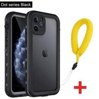 Pilnai užsandarintas skaidrus IP68 vandeniui atsparus dėklas iPhone 16 15 14 Plus 13 12 11 Pro Max Mini XR, atsparus smūgiams dangtelis su ekrano apsauga For iPhone 14 Plus