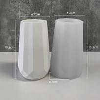 Flower Arranger Epoxy Resin Silicone Mold DIY Gypsum Cement Vase Mold Decorative Ornament Flower Arranger Mold Craft gray