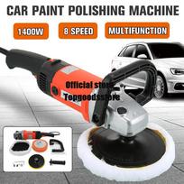 8 Speed Electric Car Polisher Sander Buffer Polishing Machine Kit 1400w 220V gray