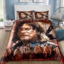The Walking Dead patalynės komplektas miegamajam Minkšti modernūs lovatiesės Patogus vaikiškas antklodės užvalkalas Užvalkalas ir pagalvės užvalkalas 70x133cm 3pcs gray