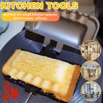Double-Sided Sandwich Fry Pan Easy To Clean Pancakes Grill Pan High Temperature Resistant Applicable Gas Cooker Kitchen Gadgets China Mainland