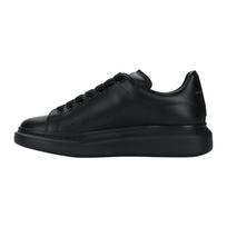 Alexander McQueen Oversized Kedai Karvės Oda Žemi Kateboardo Batai Vyriški Juodi 553761WHGP01000 40 black