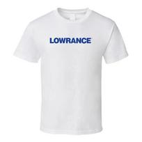 Lowrance Fish Finder T Shirt L white