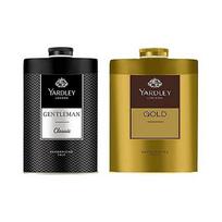 Yardley London Gold Deodorizing Talc Powder 250g (2 types) black
