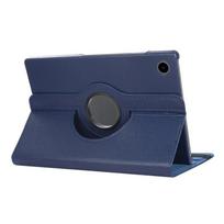 Rotating Case for Samsung Galaxy Tab S7 S8 S9 A9+ 11inch Pu Leather Stand Case Galaxy Tab A9 8.7 A8 10.5 S6 Lite 10.4 Case Funda S8Plus(12.4inch)X800 blue