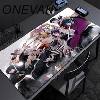 Mouse Pad Rubber Mat Anime Demon Slayer Gaming Deskmat Keyboard Pads Cartoon Cute Mousepad Kawaii Pc Accessories Mouse Mats Xxl 30x80cm