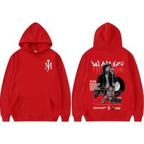 King of Pop Michael Jackson Bad Era Sweatshirts Men Women Harajuku Hip Hop Pop Music Hoodies Pullovers 3XL black