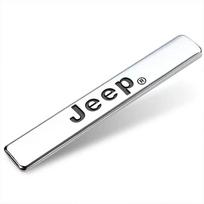 1Pcs 3D Metal Stickers Car Body Side Fender Emblem Decal For Jeep Wrangler Grand Cherokee Avenger Compass Wagoneer Gladiator XJ