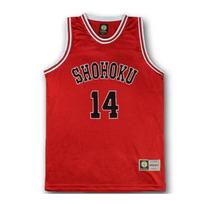 Slam Dunk Shohoku vidurinė mokykla Nr.10 Hanamichi Sakuragi Cosplay Viršutinė liemenė SD Krepšinio marškinėliai M white