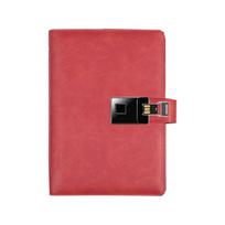 A5 Multi-Function Fingerprint Unlocking Notebook Can Record 10 Fingerprints, Specification: Only With Fingerprint Lock Only With Fingerprint Lock