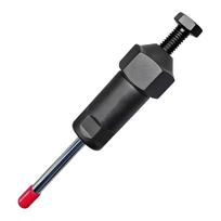 High-Pressure Grease Fitting Unclogging Tool 600psi Carbon Steel Spiral Pressure Design for Blocked Lubrication Lines black