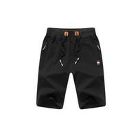 Premium Summer Men's Casual Comfy Shorts Baggy Gym Sport Jogger Beach Pants Black,2XL black