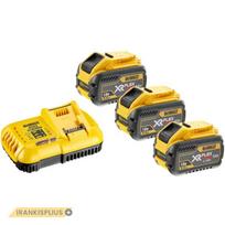 DCB118X3 DeWALT XR FLEXVOLT akumuliatorių ir kroviklio rinkinys 18/54V (3×9,0 Ah + DCB118)