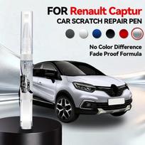 Automobilio dažų taisymo pieštukas 2013-2025 RENAULT CAPTUR įbrėžimams taisyti, priedai, baltas QNC, oranžinis ENJ, mėlynas RQH, rudas raudonas black