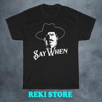 Doc Holliday Tombstone Say When Men's Black Size S-5XL M gray