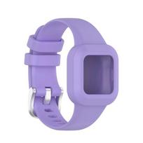 Laikrodžio apyrankė Vienos dalies minkšta silikoninė riešo apyrankės apyrankė, skirta Garmin Fit JR3/Vivofit Jr.3 pink