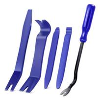 Auto Clip Pliers and Fastener Remover Car Trim Rivet Removal Pry Tool Repair for Automotive Door Panel Upholstery Dashboard Blue (1 set) blue