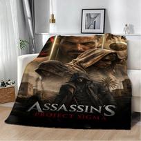 A-Assassins C-Creed 2026 Classic Game Flannel Blanket Soft Throw Blanket Art For Home Decor Bedroom Bed Sofa Picnic Fans Gifts 130x150cm